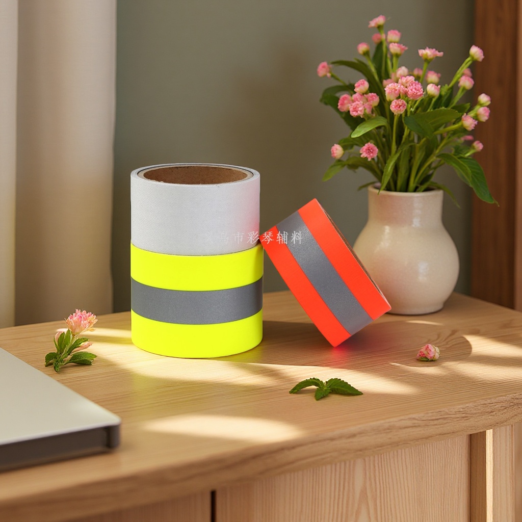 阻燃反光带夜间警示安全防护带高可见性