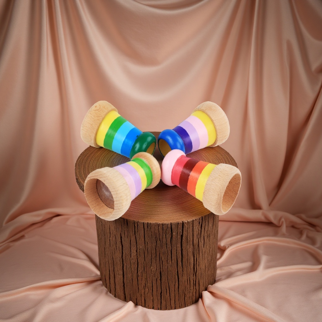 Kaleidoscope creative jigsaw puzzle toys for children's intelligence development and early education Application Scenario