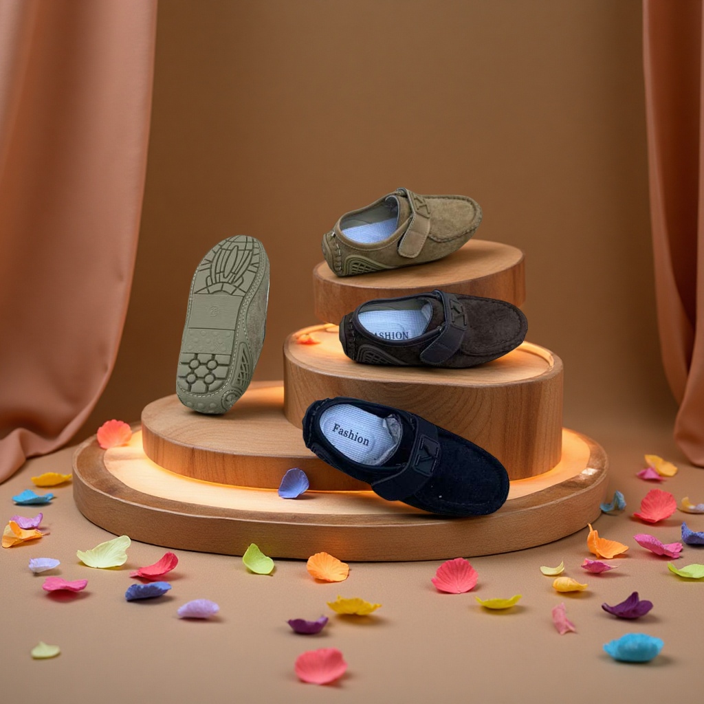 宝宝皮鞋软底防滑小童鞋舒适透气 toddler shoes 