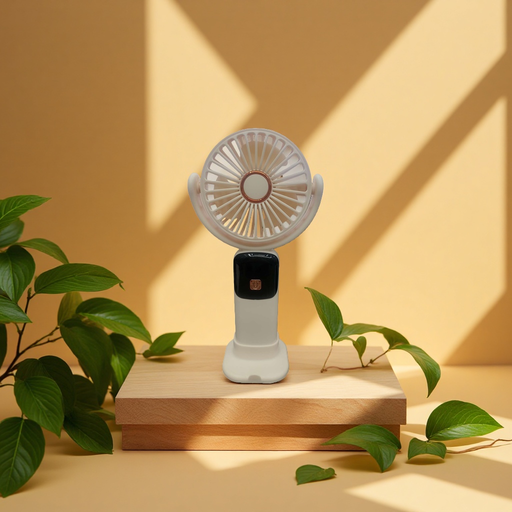 Best-selling portable mini fan, usb charging, handheld small desktop electric fan, summer appliance, handheld small fan Specification image