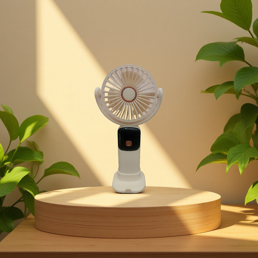 Best-selling portable mini fan, usb charging, handheld small desktop electric fan, summer appliance, handheld small fan Application Scenario