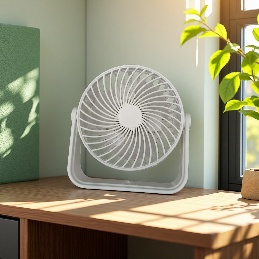 Small fan, student dormitory, indoor office, wall-mounted desktop electric fan Application Scenario