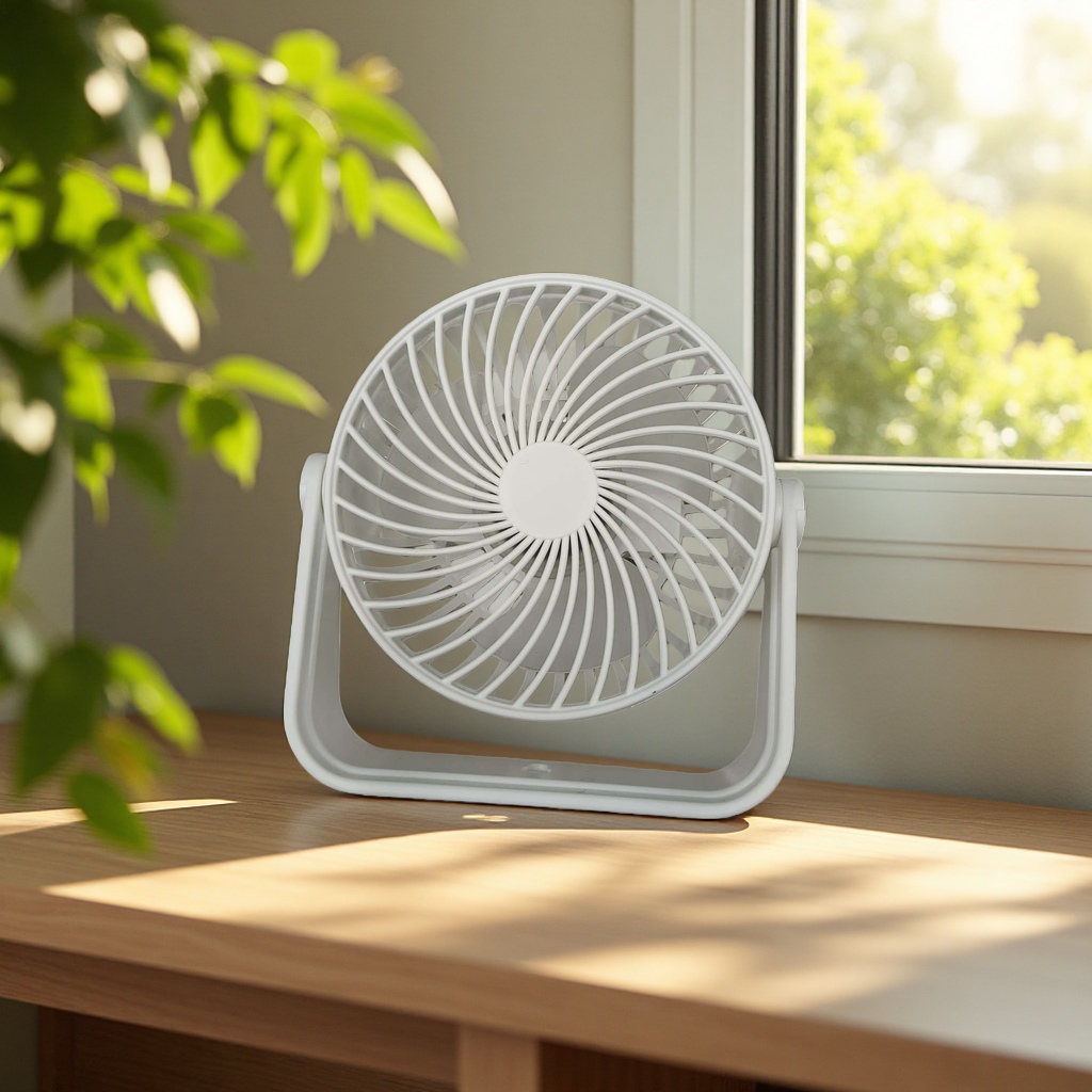 Small fan, student dormitory, indoor office, wall-mounted desktop electric fan Specification image