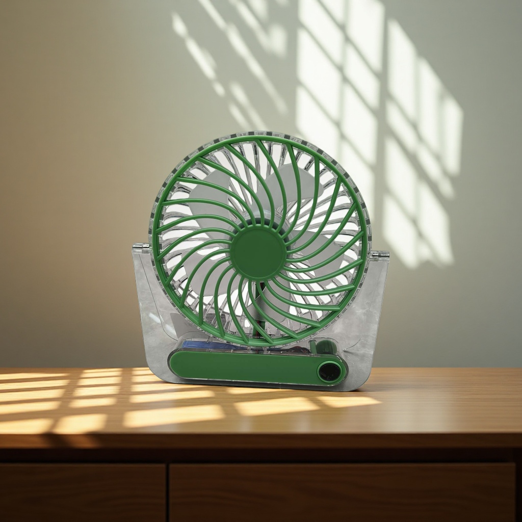 Folding card desktop fan details Picture