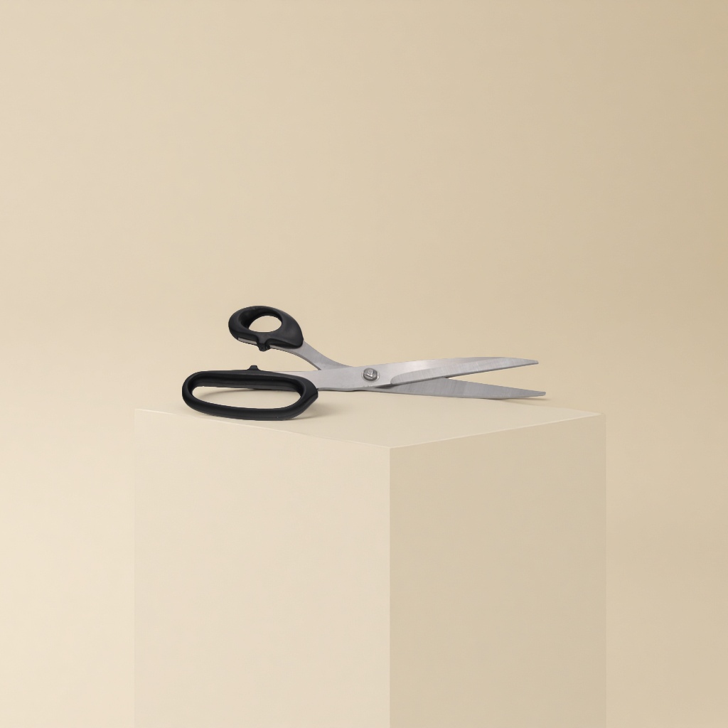 New office scissors, student scissors, stationery scissors details Picture