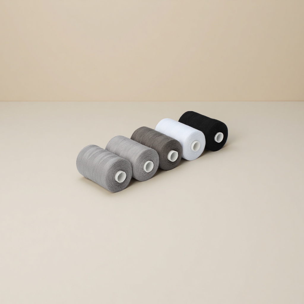Household sewing thread, sewing thread set, grey series, hand sewing thread, box set, small shaft hand sewing thread, sewing machine thread details Picture