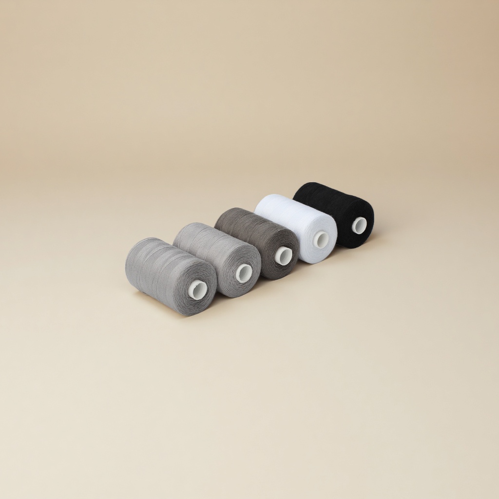 Household sewing thread, sewing thread set, grey series, hand sewing thread, box set, small shaft hand sewing thread, sewing machine thread