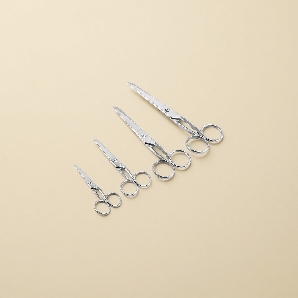 Stainless steel household scissors, all-steel scissors, student small scissors, office and household scissors Application Scenario