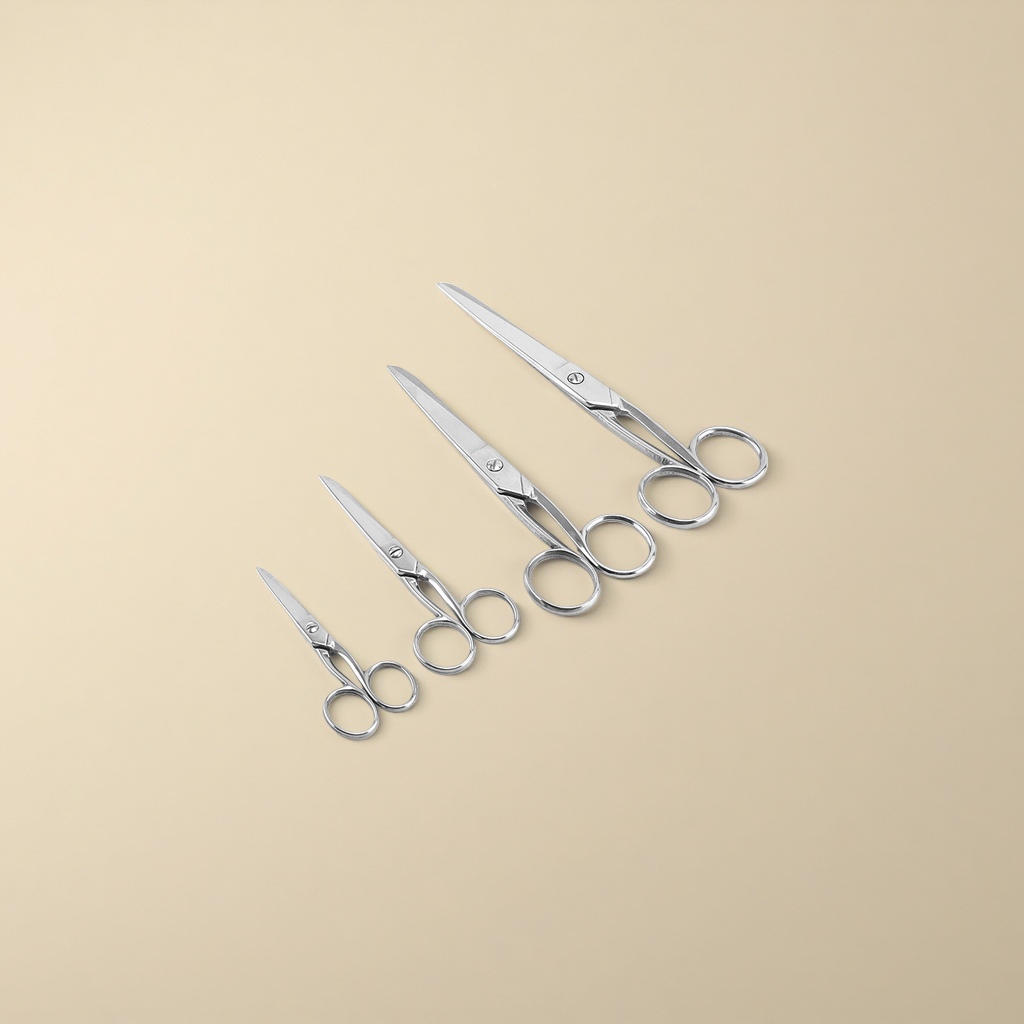 Stainless steel household scissors, all-steel scissors, student small scissors, office and household scissors Specification image