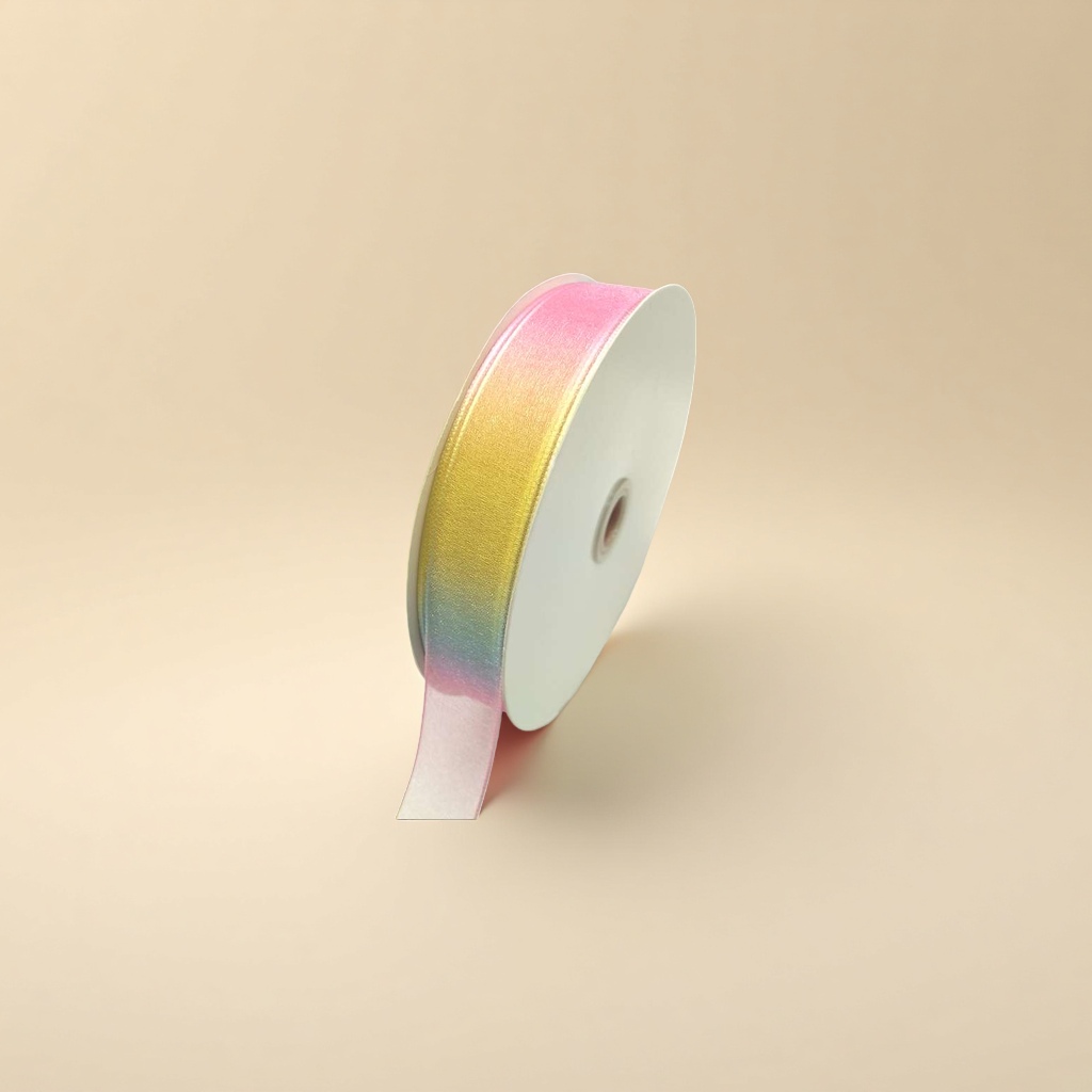 DIY handmade rainbow yarn webbing accessories and clothing accessories details Picture
