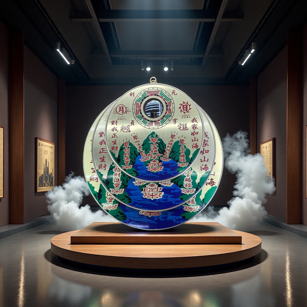 彩色山海镇