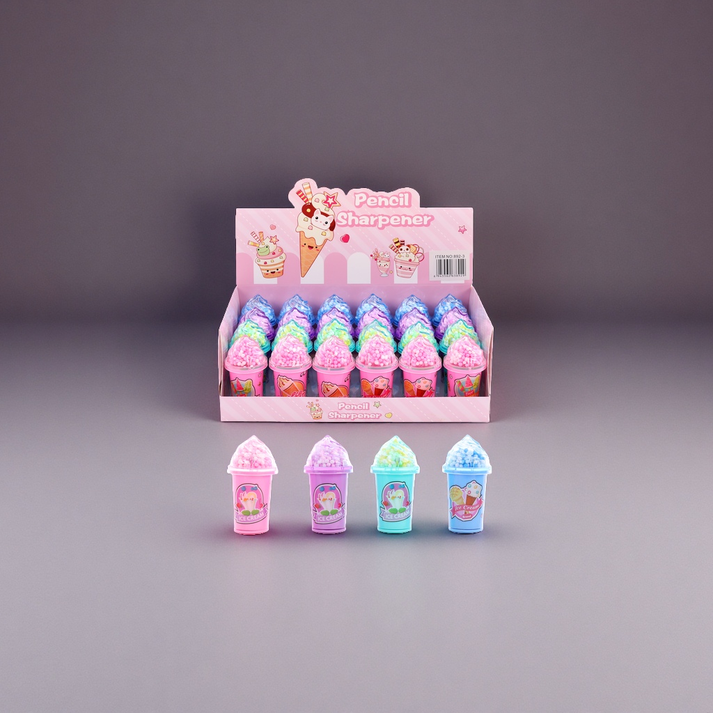 Children's safety pencil sharpener anti-cutting student stationery details Picture