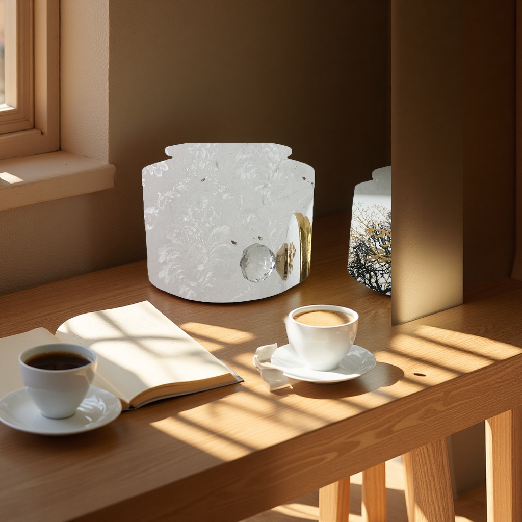 Vase ornaments, ceramic art decorations, living room table furnishings, simple style Application Scenario