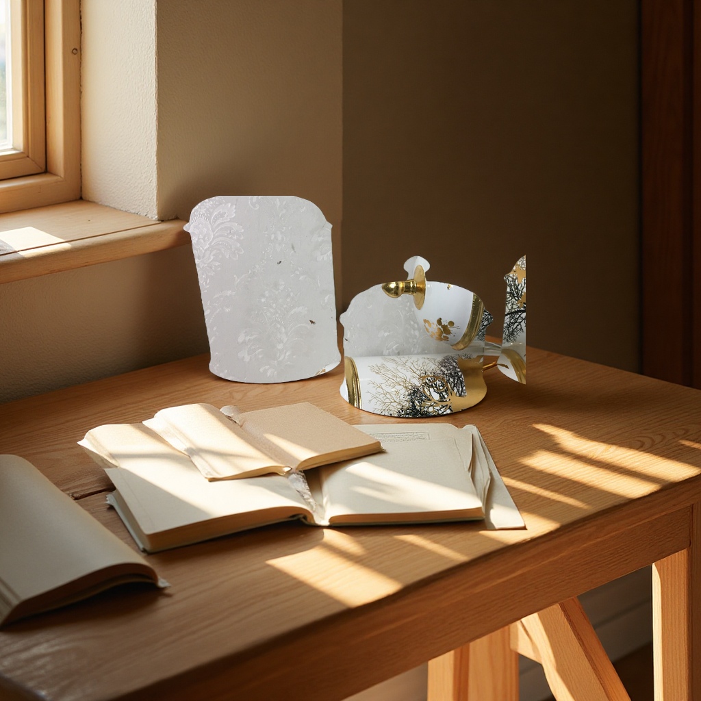 Vase ornaments, ceramic art decorations, living room table furnishings, simple style