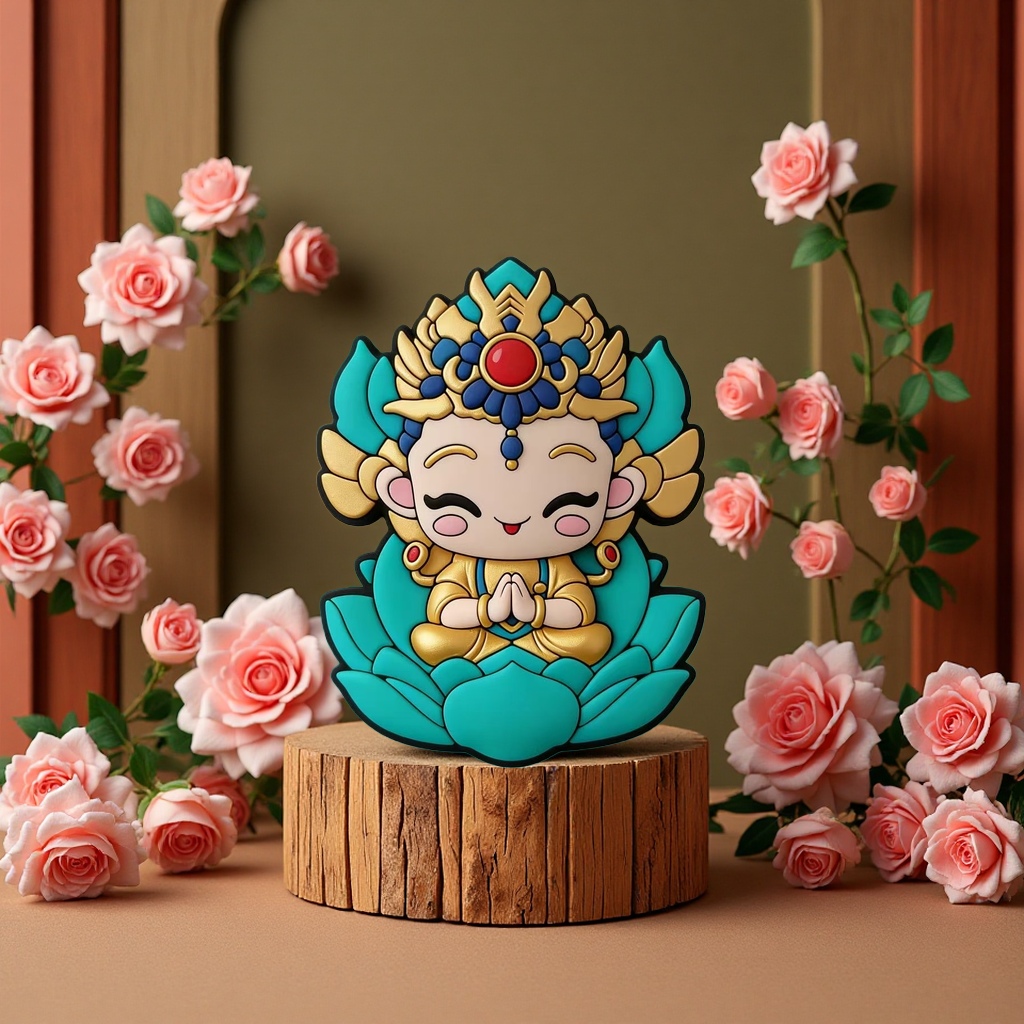 定制3D立体软胶冰箱贴PVC软胶来图定做硅胶水晶LOGO