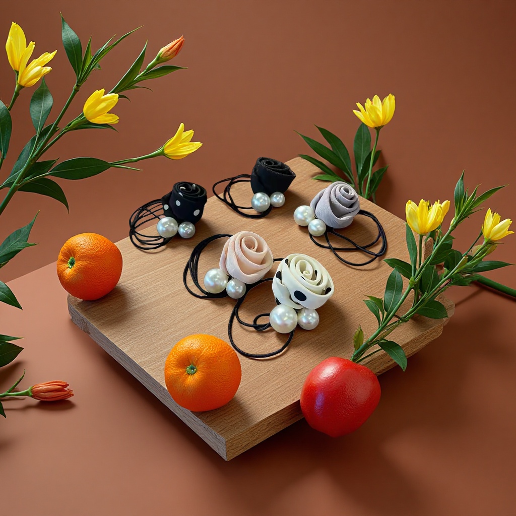 Korean-style hair band for women, fashionable hair tie and hair band Specification image