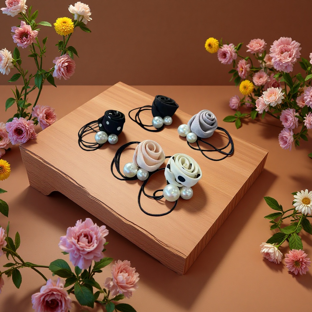 Korean-style hair band for women, fashionable hair tie and hair band Application Scenario