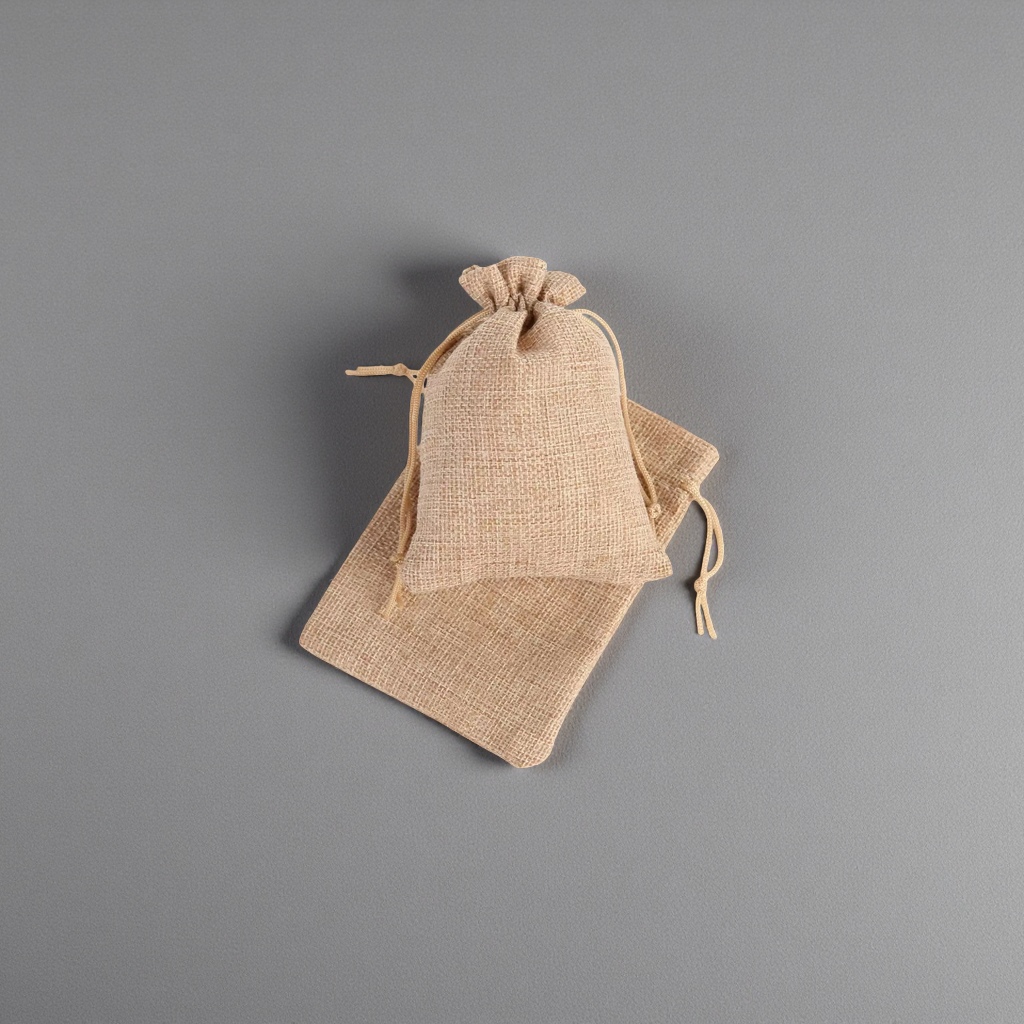 Simple and environmentally friendly cotton and linen gift bags as gift packaging bags Specification image