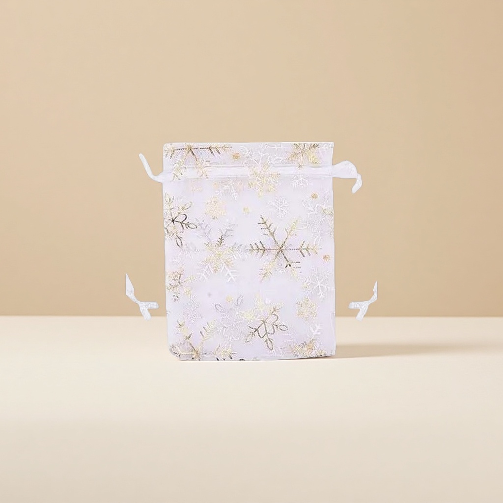 雪花烫金礼品袋 精美包装礼盒送礼佳品