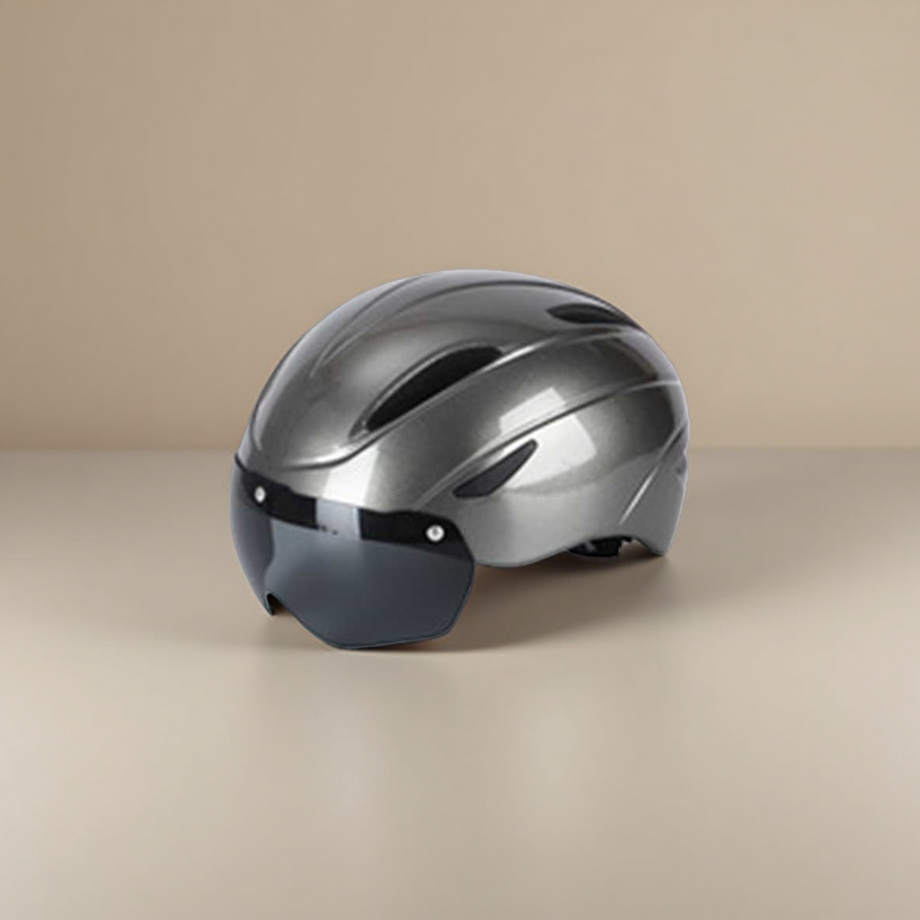 Motorcycle helmet, full-face windproof and breathable riding protective gear, safety helmet details Picture
