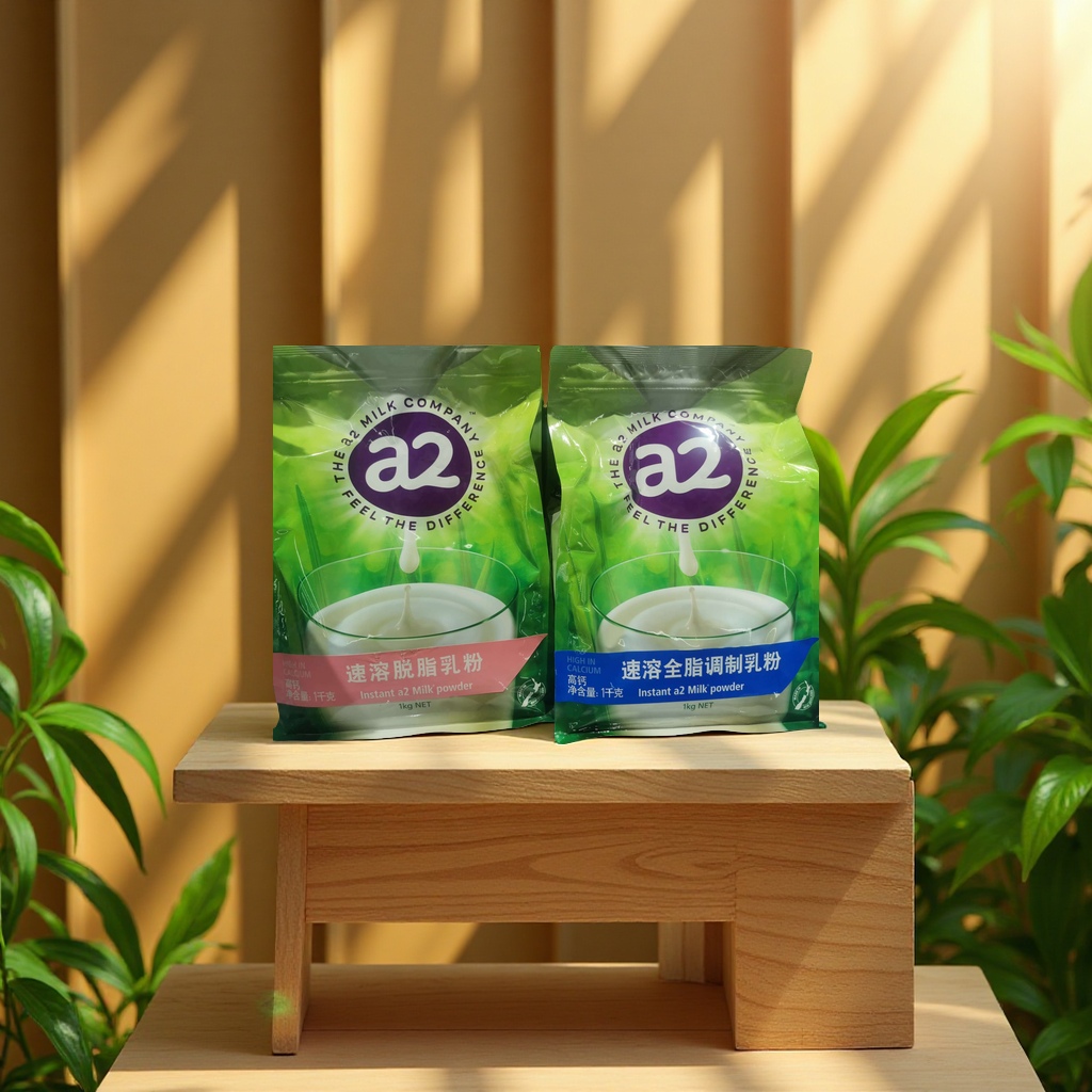 A2，新西兰高钙无糖奶粉，产品图