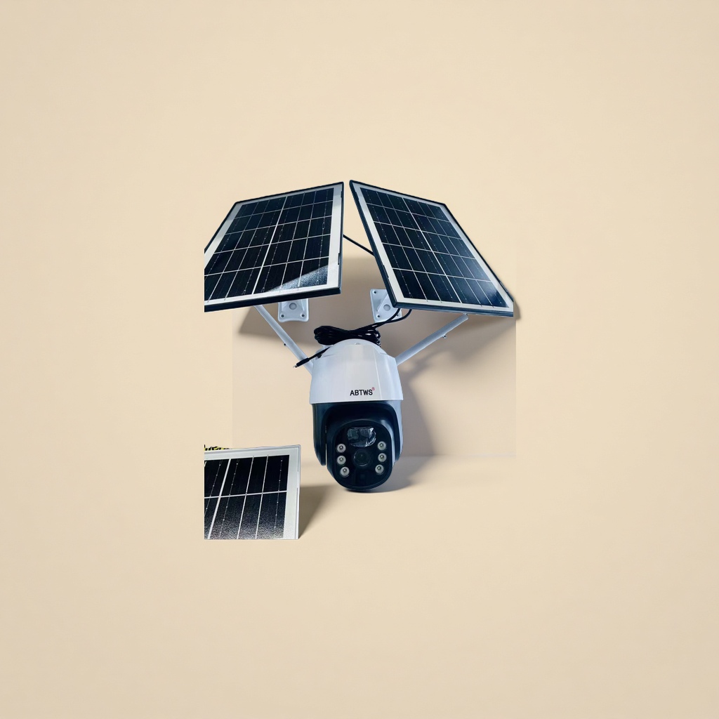 Solar-powered surveillance camera, high-definition night vision, waterproof, home outdoor intelligent security Specification image