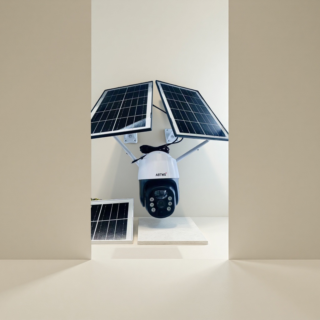 Solar-powered surveillance camera, high-definition night vision, waterproof, home outdoor intelligent security Application Scenario