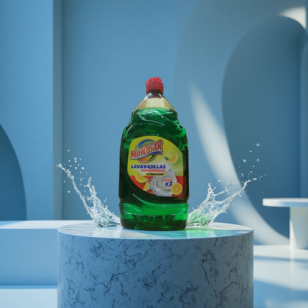 Spanish highly concentrated plant-based detergent details Picture