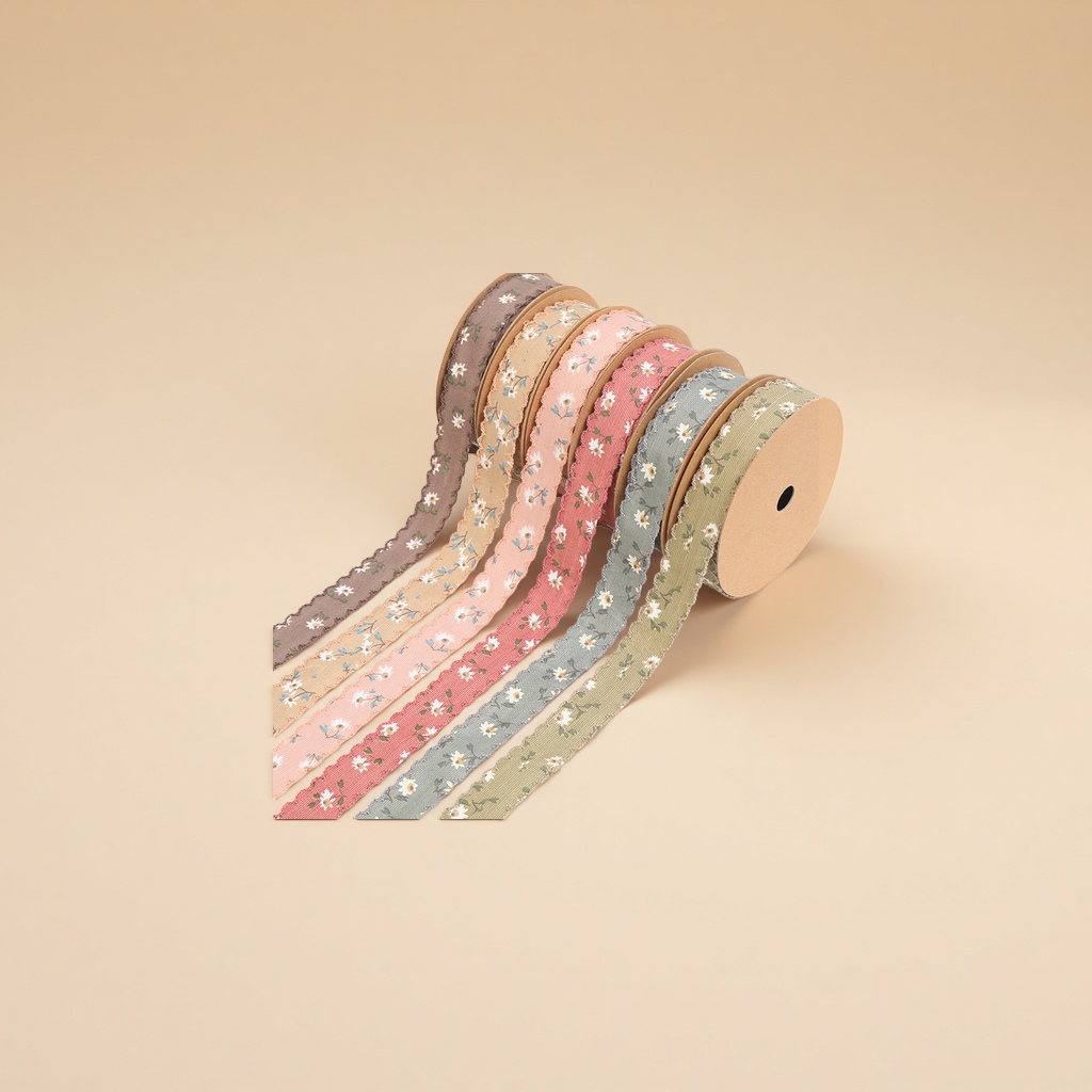 Flower bundling decorative webbing, clothing accessories, toothed webbing Specification image