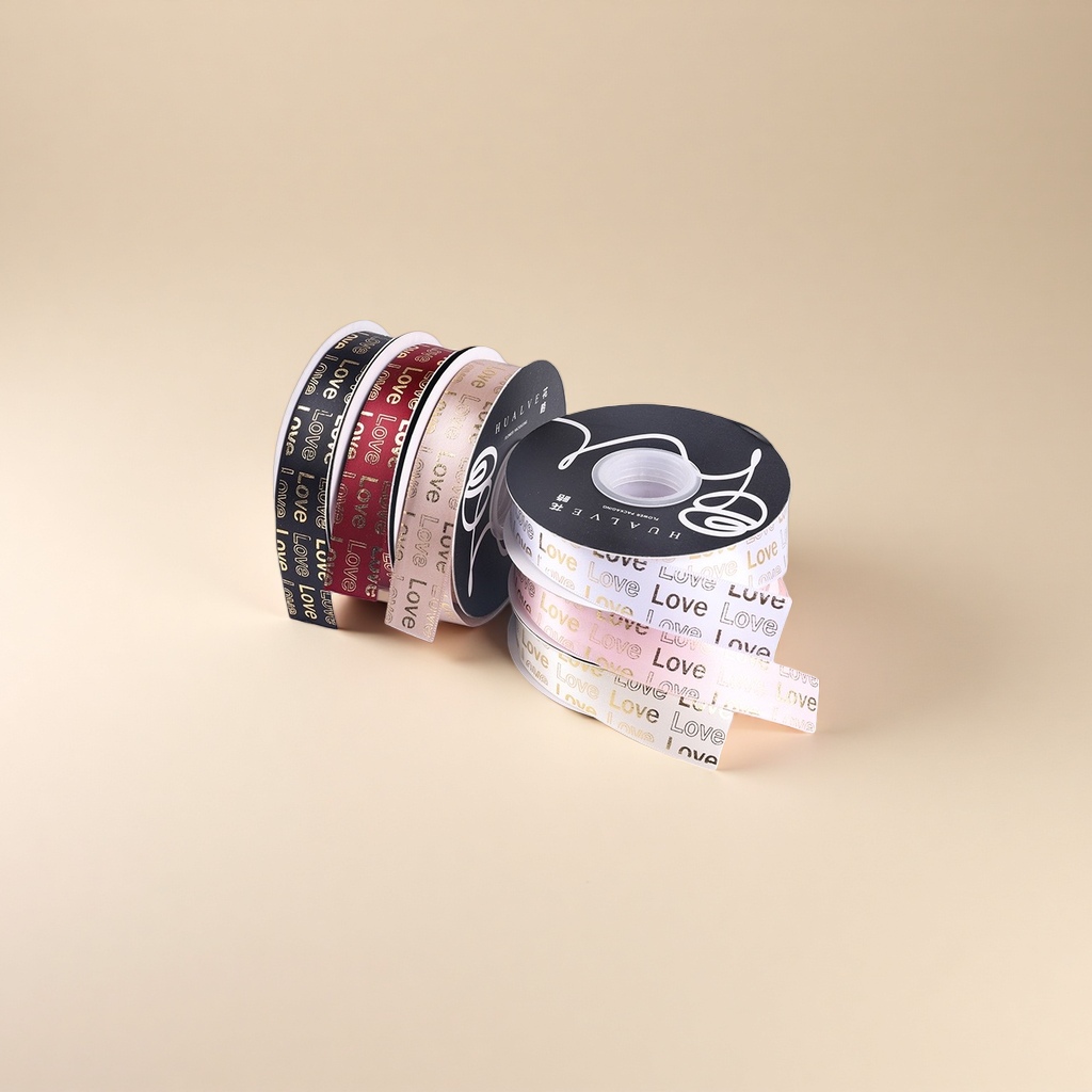 Flower packaging webbing, gift ribbon packaging, webbing accessories, gift packaging tape Application Scenario