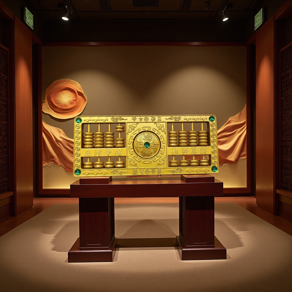 Exquisite abacus ornaments made of copper by Zhonggong craftsmanship Application Scenario