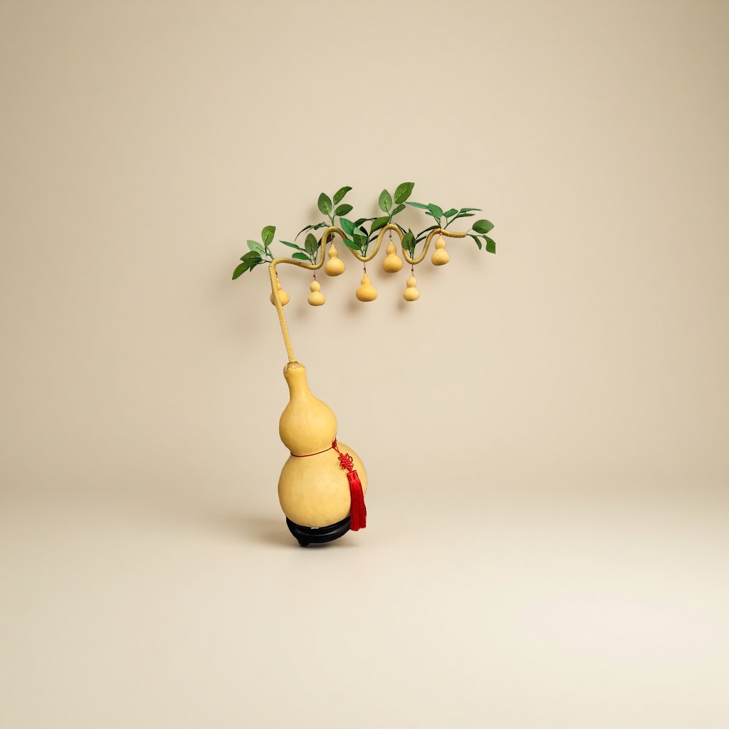 Gourd handicrafts, gourd pendants, home decoration details Picture