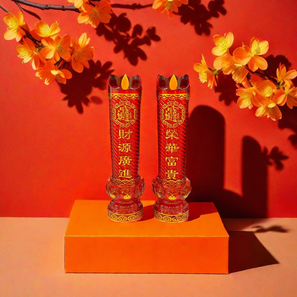 Electric candles, LED electric candles, wedding battery, plug-in dual-purpose simulation candle lamps, candles, electric candles details Picture