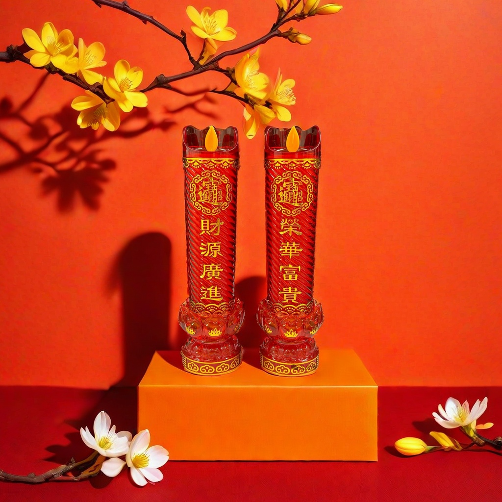 Electric candles, LED electric candles, wedding battery, plug-in dual-purpose simulation candle lamps, candles, electric candles Application Scenario
