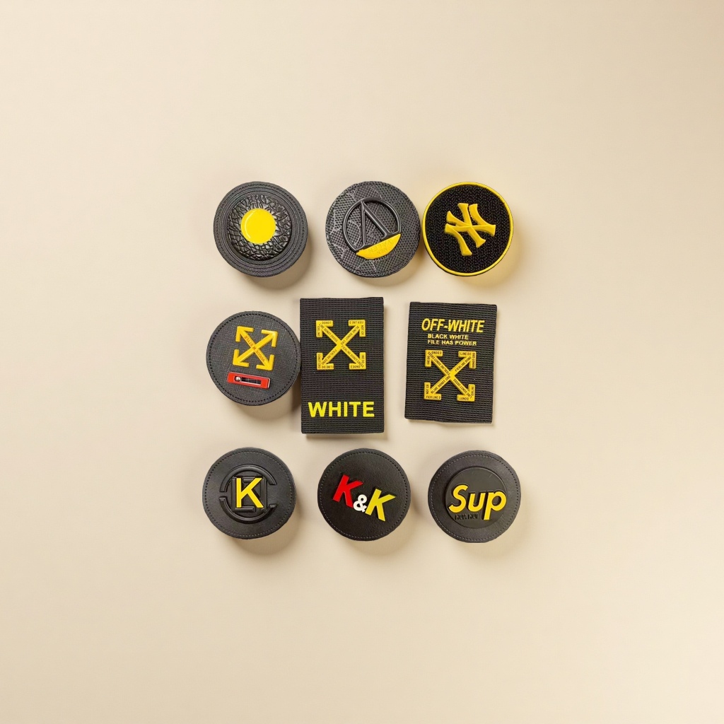 Leather labels, leather tags, pocket labels, PVC trademarks, decorative leather labels, embroidered leather labels, children's nameplates, patch shoe labels, accessories