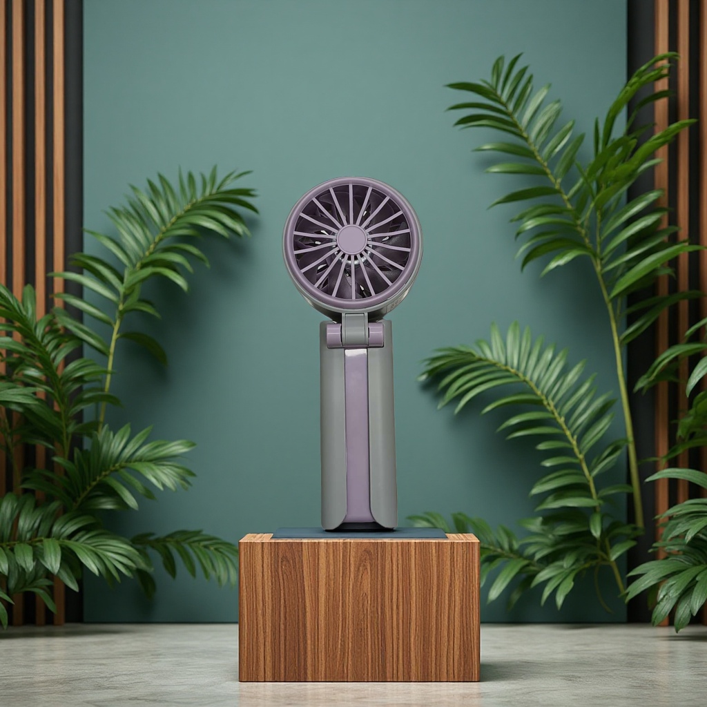 2000mAh large-capacity multi-functional cooling handheld electric fan details Picture
