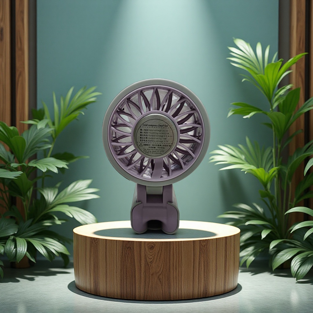 2000mAh large-capacity multi-functional cooling handheld electric fan Application Scenario