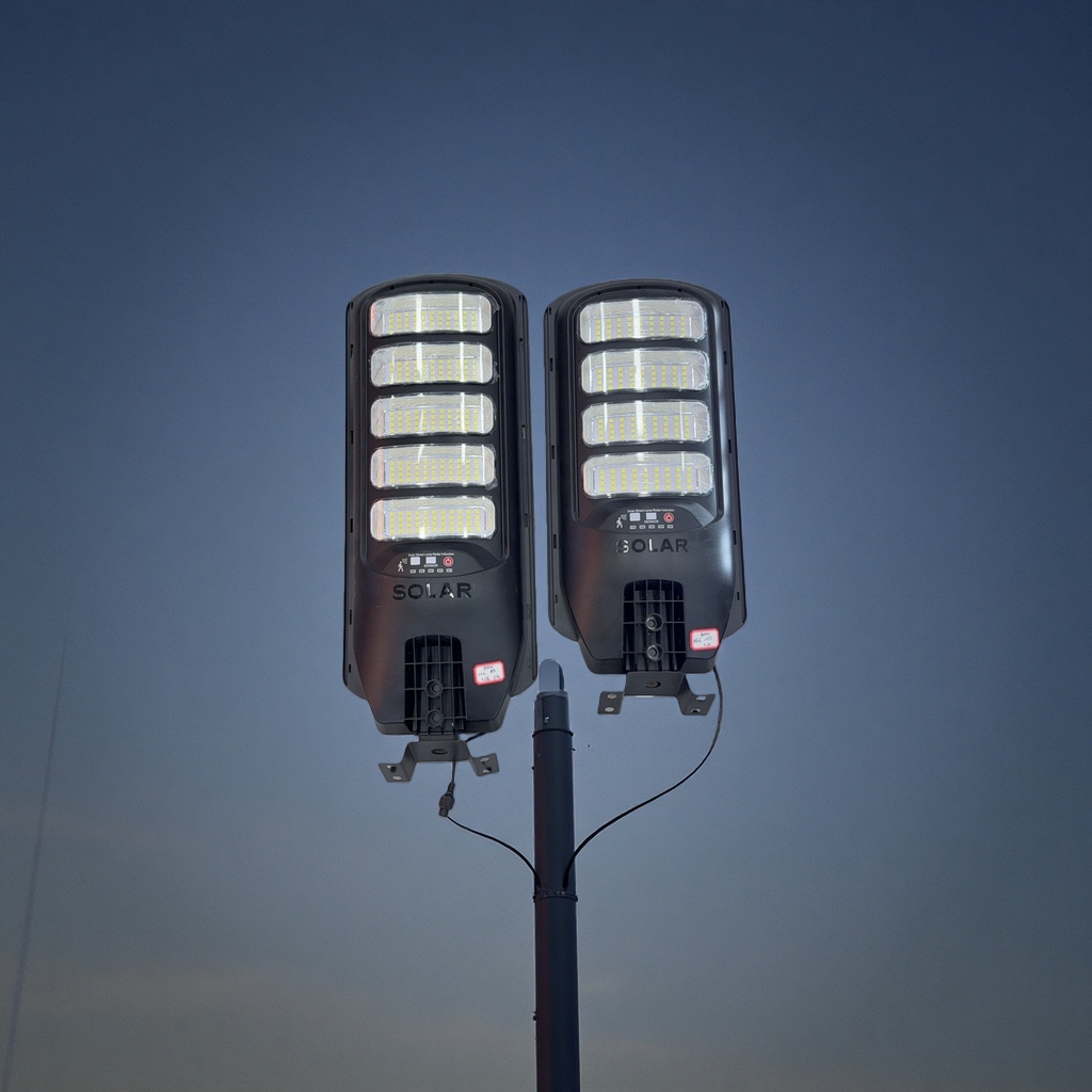 Luz de calle solar cabeza al aire libre a prueba de agua y ahorro de energía iluminación bulbo 12V24V opcional Specification image