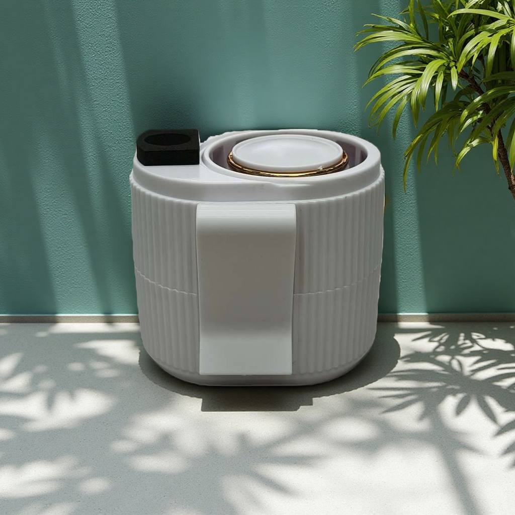 A 1200mAh high-speed waist-mounted fan with strong battery life, a portable cooling wonder Specification image