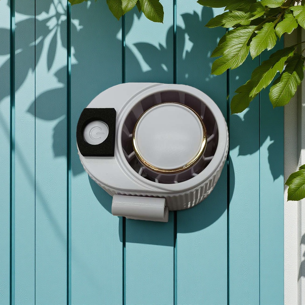 A 1200mAh high-speed waist-mounted fan with strong battery life, a portable cooling wonder Application Scenario