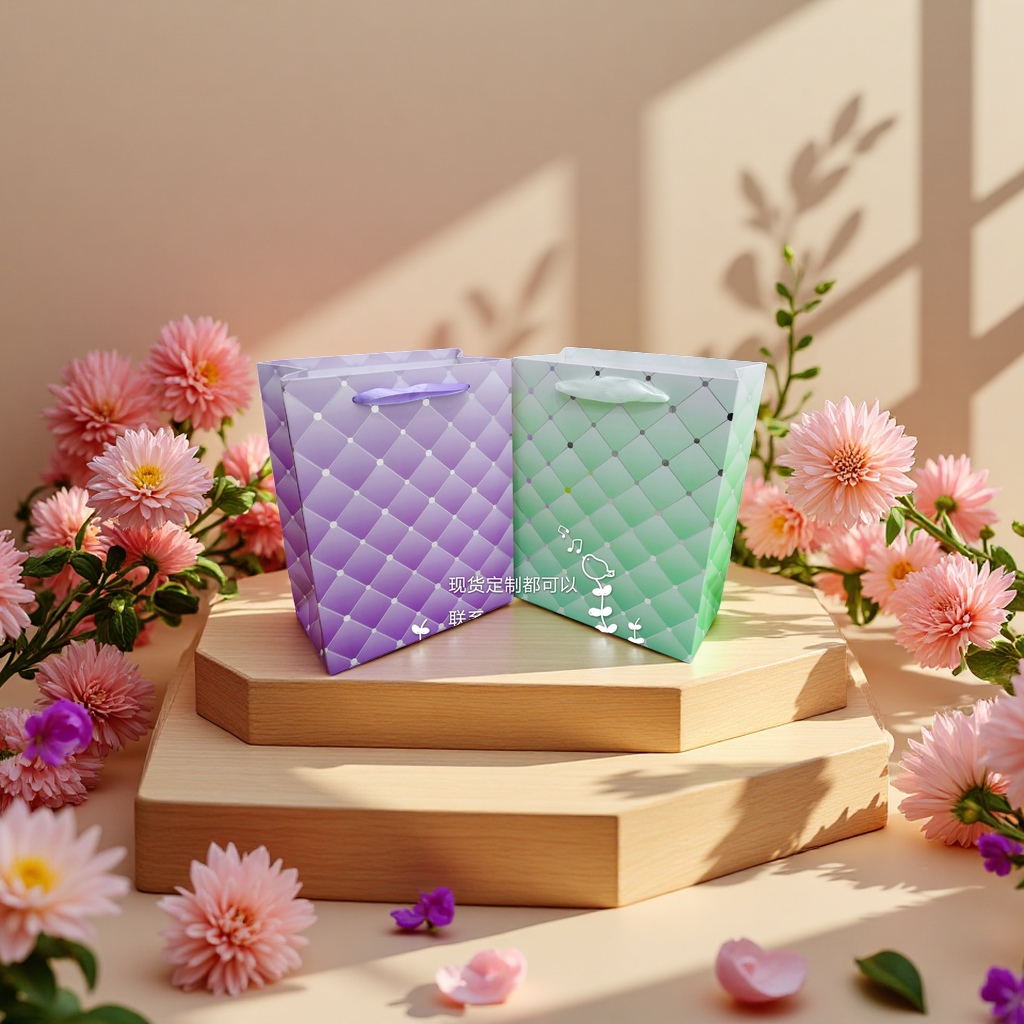 The handbag is simple, fashionable, large-capacity shopping bag and foldable storage bag Application Scenario