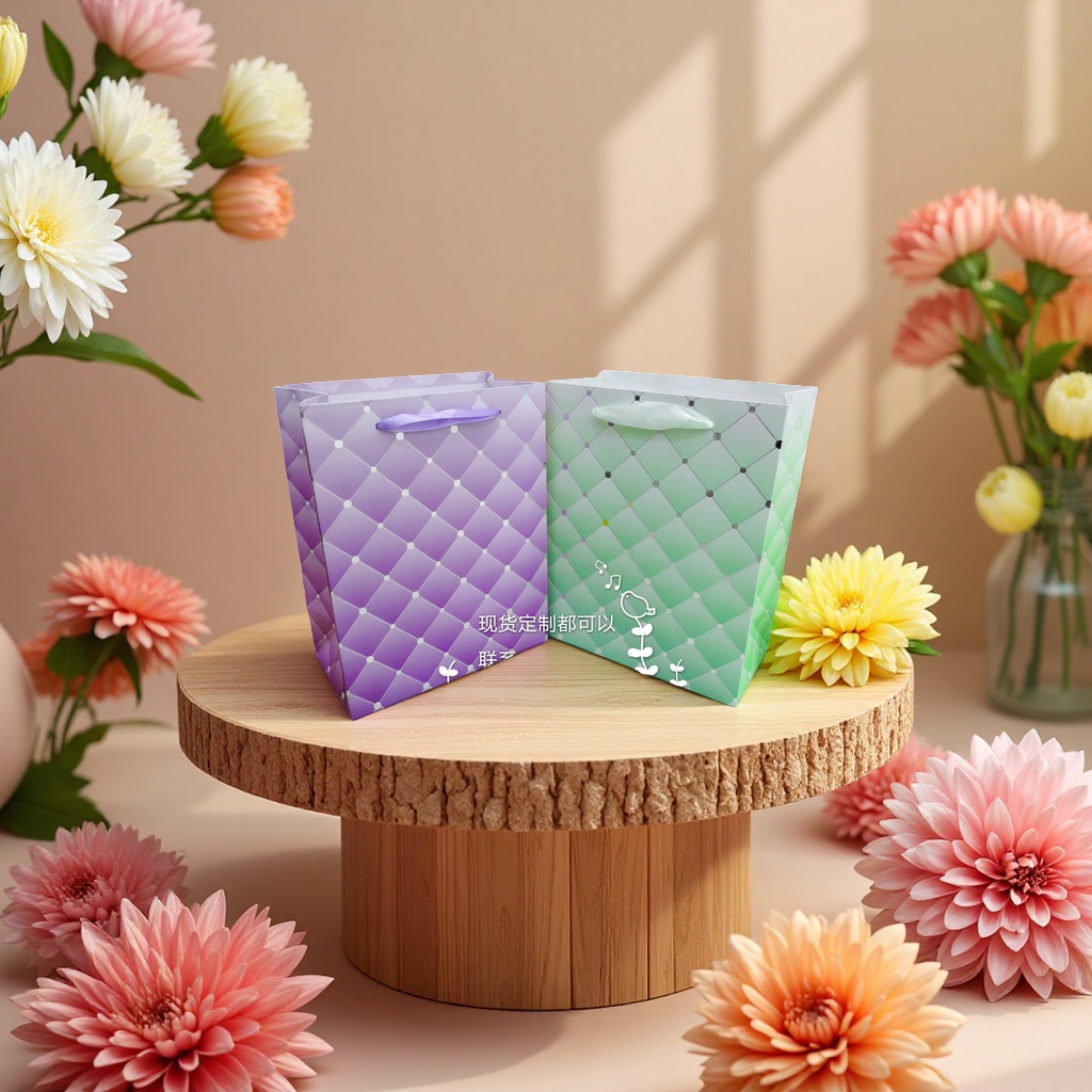 The handbag is simple, fashionable, large-capacity shopping bag and foldable storage bag details Picture