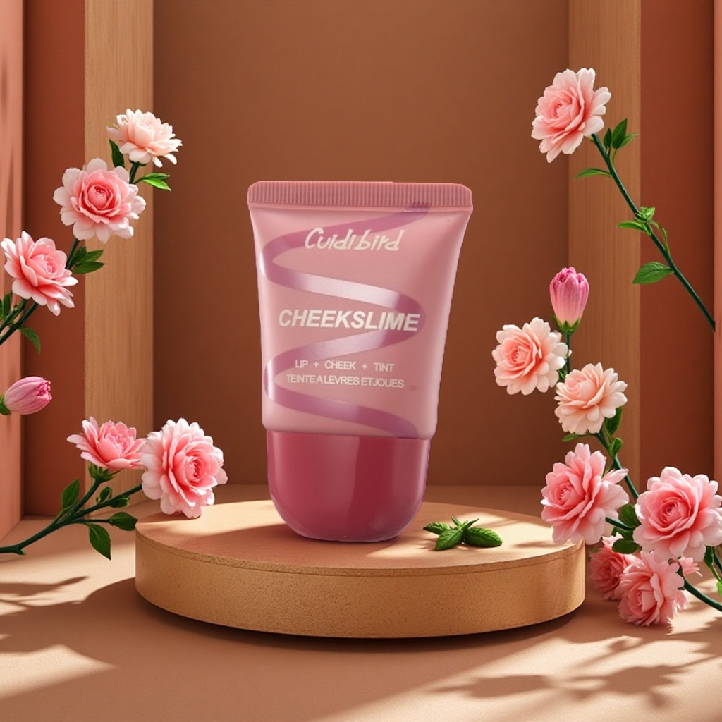 唇颊两用自然蜜粉腮红柔雾妆感持久显色