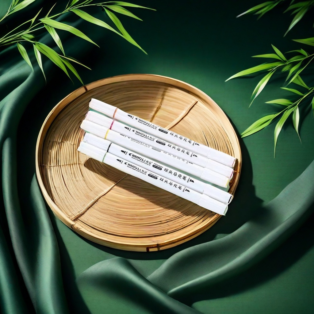 马克笔儿童美术绘画彩色教学用笔学生专用