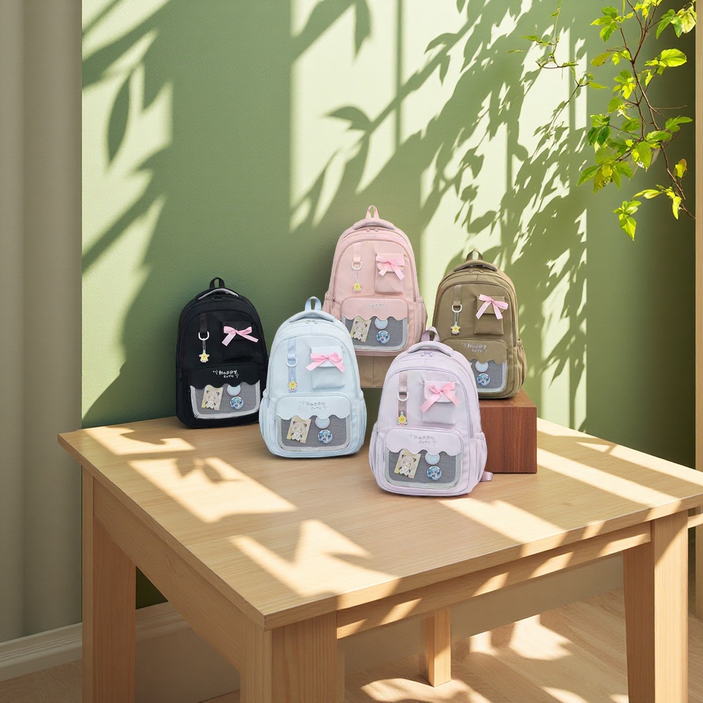 New student schoolbag, backpack, large-capacity schoolbag Specification image