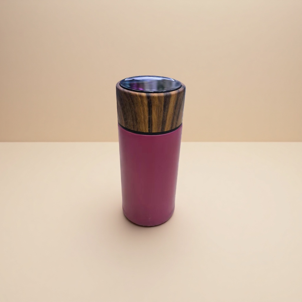 Double-layer stainless steel insulated cup with lid, large-capacity anti-scald design, durable cup details Picture