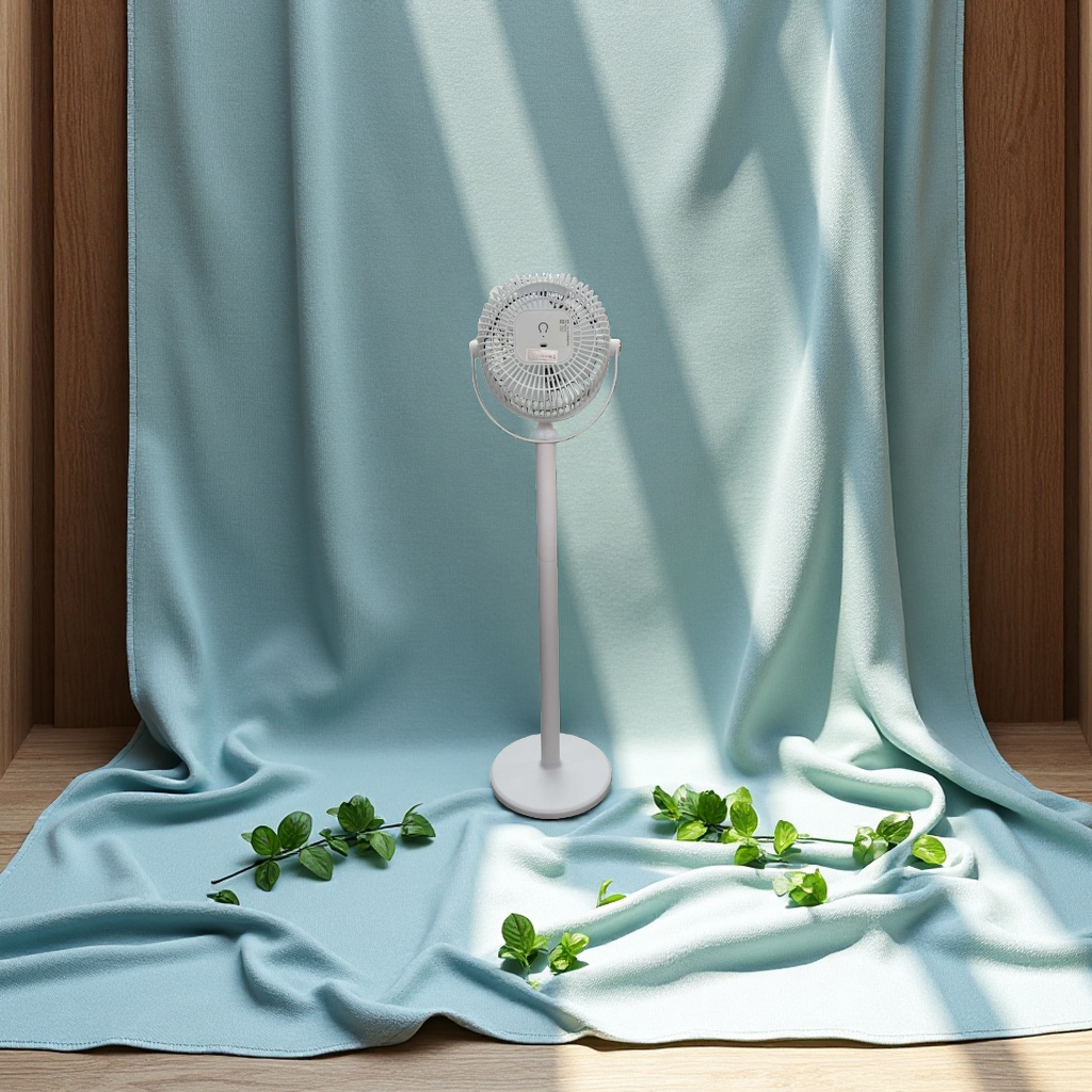 High-configuration, high-wind-speed brushless motor indoor household, outdoor camping floor-standing circulating fan Item Picture