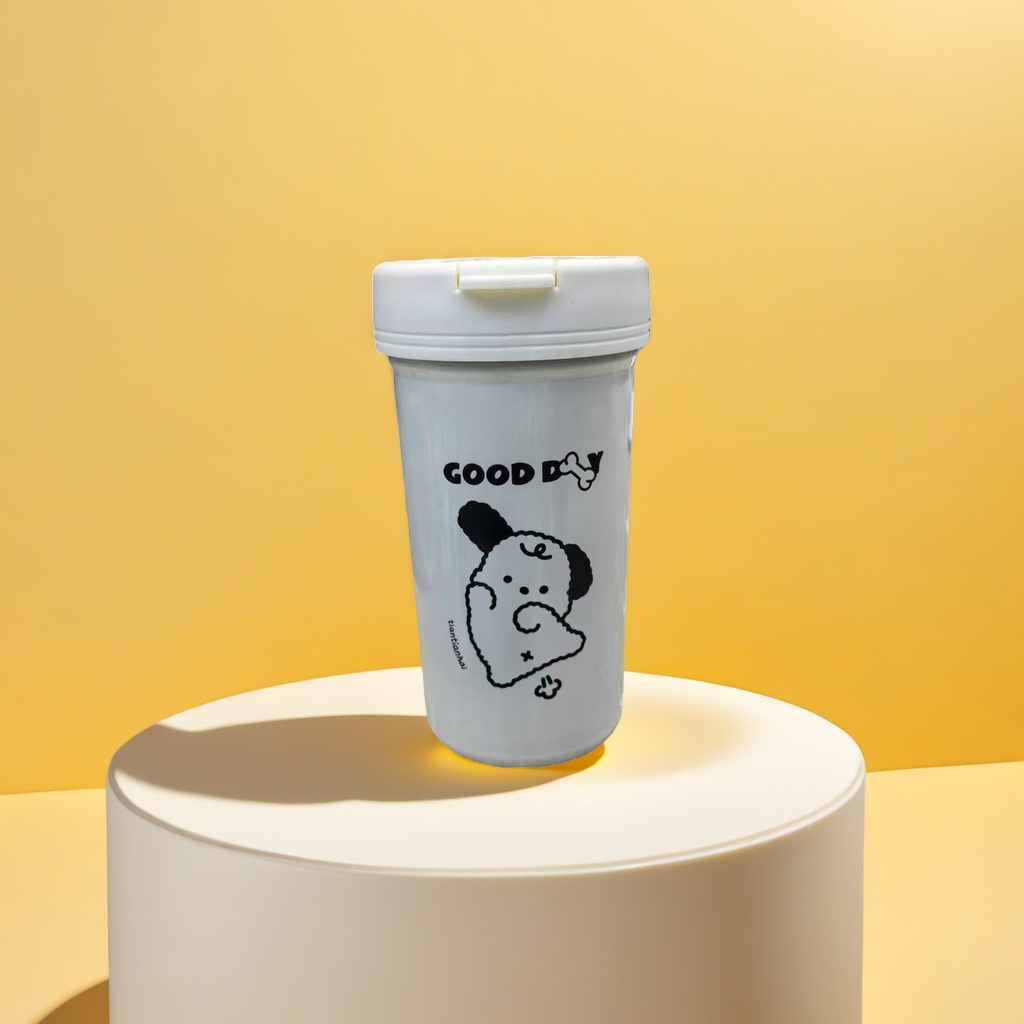 Cartoon cute coffee cups are portable and heat-resistant for daily use in student dormitories Specification image