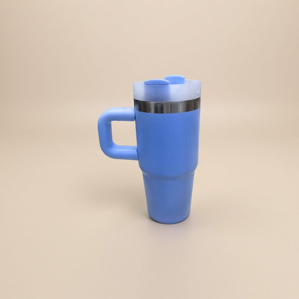 Portable heat-resistant coffee cup lid, simple style coffee cup for office and home use details Picture