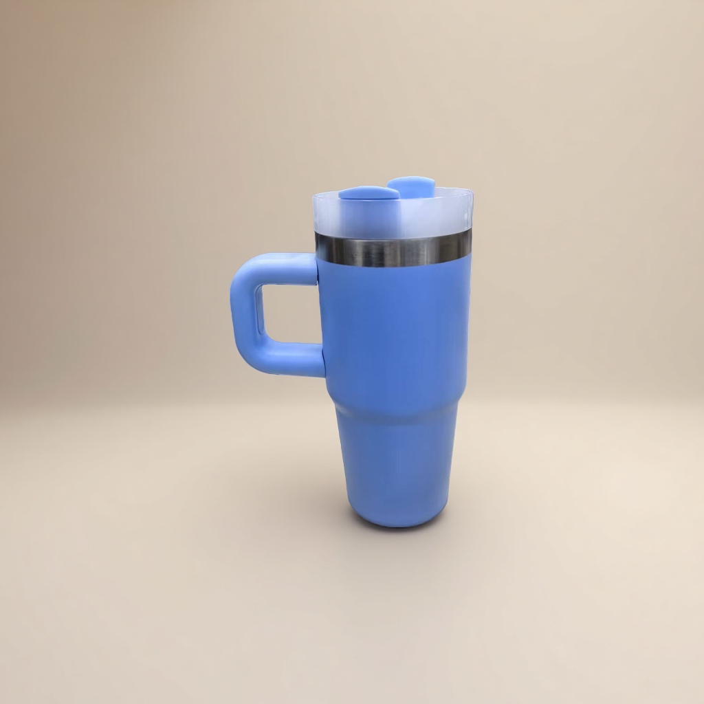 Portable heat-resistant coffee cup lid, simple style coffee cup for office and home use Specification image